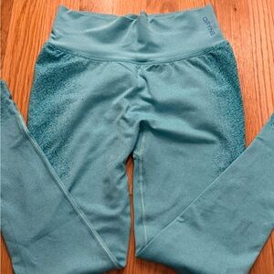 DFYNE Women's Blue Leggings